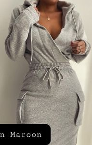 CHICME HOODIE SWEATSHIRT DRESS SIZE XL